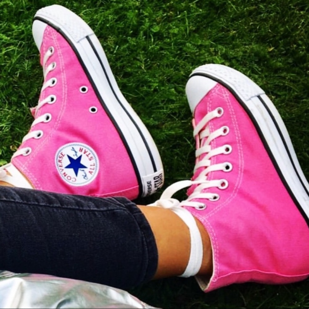 NEW 🤩 CONVERSE WOMENS ALLSTAR SZ 12 PAPER PINK!